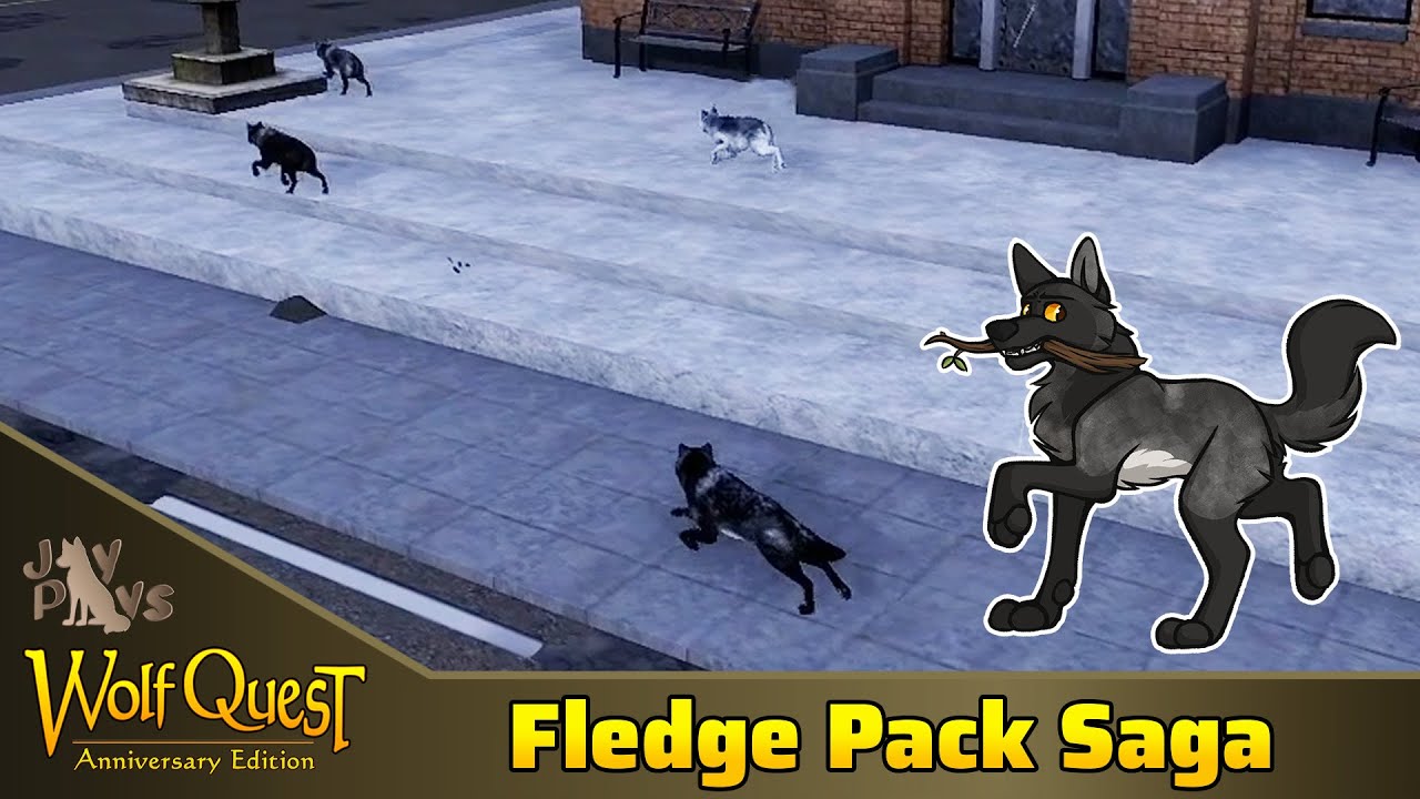 Into the Lost Streets | WolfQuest Fledge Pack Saga Year 2 #2