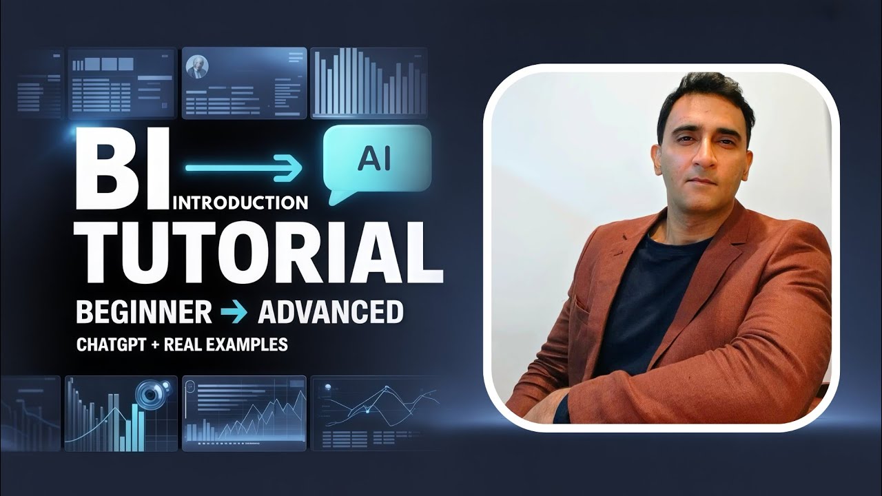📊🚀 BI Tutorial for Beginners to Advanced | ChatGPT + Real Examples 🤖