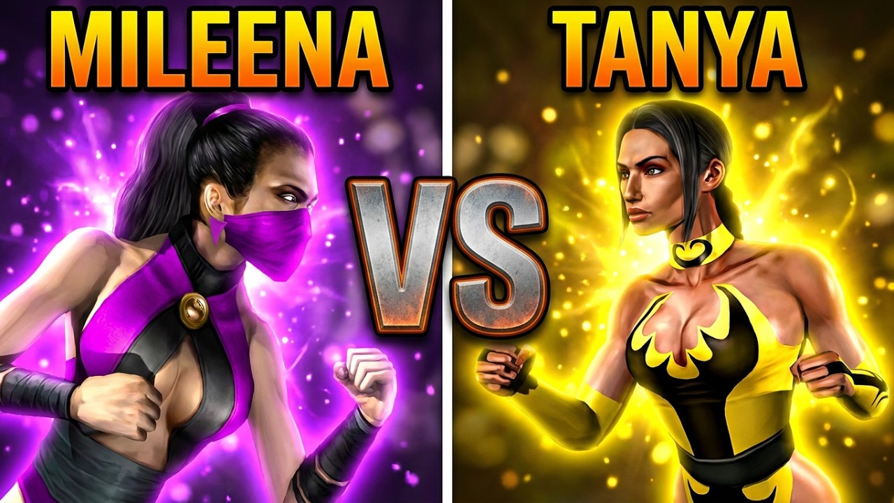 Mortal Kombat Gold (Sega Dreamcast) Mileena vs Tanya Series