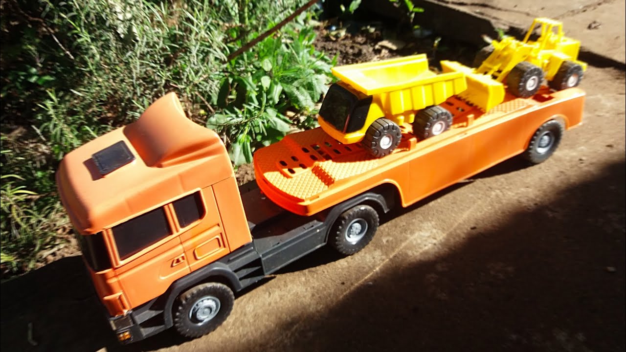 🚧LIMPEZA DE TERRENO E ATERRO🚧 MINIATURA DE OBRAS #pacarregadeira #caminhão #miniatura
