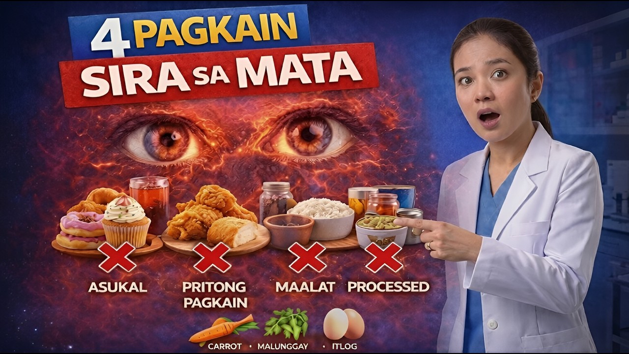 😱 4 Pagkain SUMISIRA sa MATA After 60 vs 4 na NAG-HEAL Kahit May Diabetes! | Soc Pinoy Health