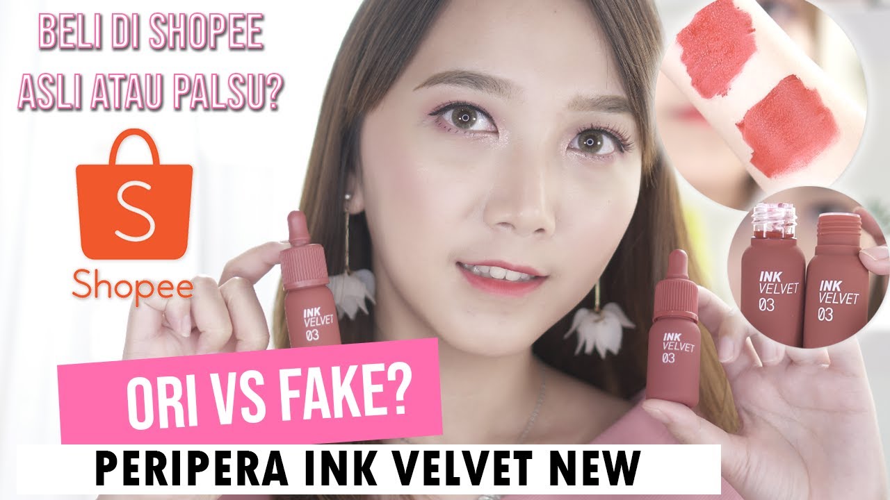 REVIEW: PERIPERA INK VELVET NEW FAKE VS ORI| PICCHA