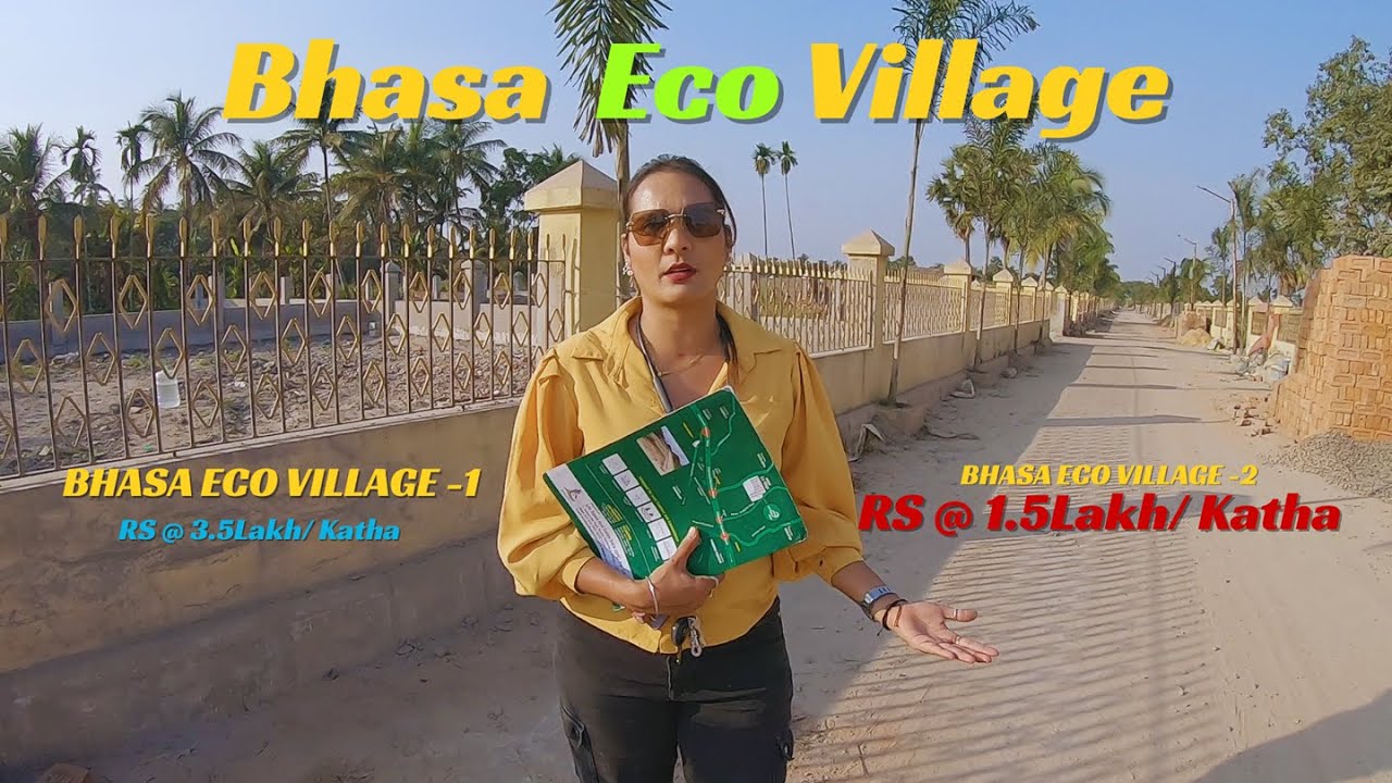 ₹ 1.5Lakh/Katha में अपना Plot लें | Bhasa Eco Village Kolkata