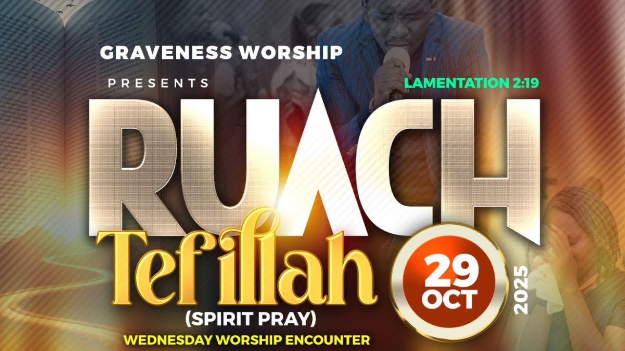 SPIRIT PRAY||GRAVENESS WORSHIP|| GIFTED FINGERS||WEDNESDAY WORSHIP ENCOUNTER