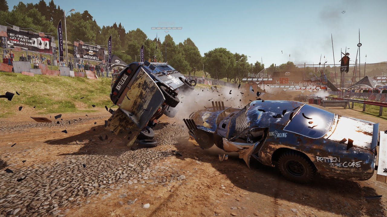 Wreckfest Running On The Xbox Series X!!