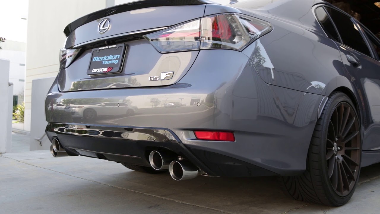 Tanabe Medalion Touring Exhaust - 2016 Lexus GS F
