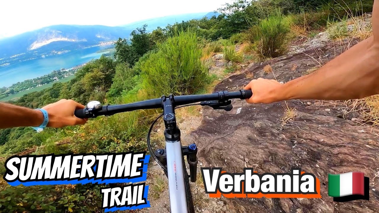 SUMMERTIME TRAIL in Verbania, Lago Maggiore, Italy.