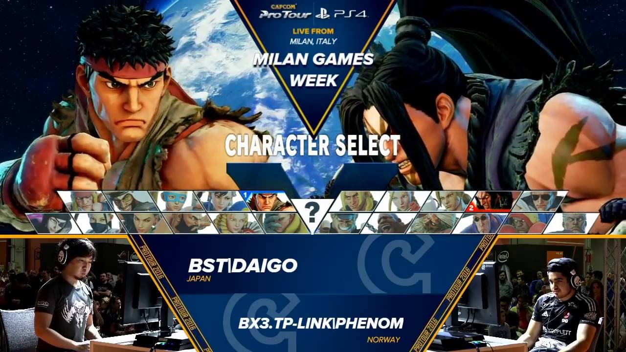 SFV: BST | Daigo Umehara vs BX3.TP-Link | Phenom - EU Regional Finals Winner Finals - CPT 2016