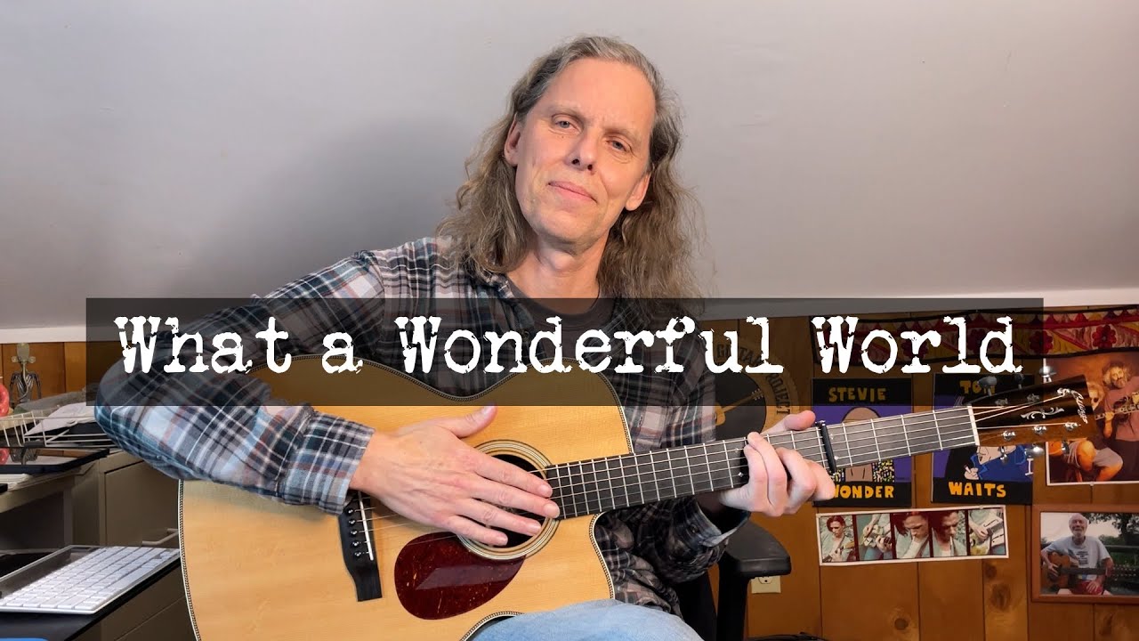 What a Wonderful World - acoustic guitar cover