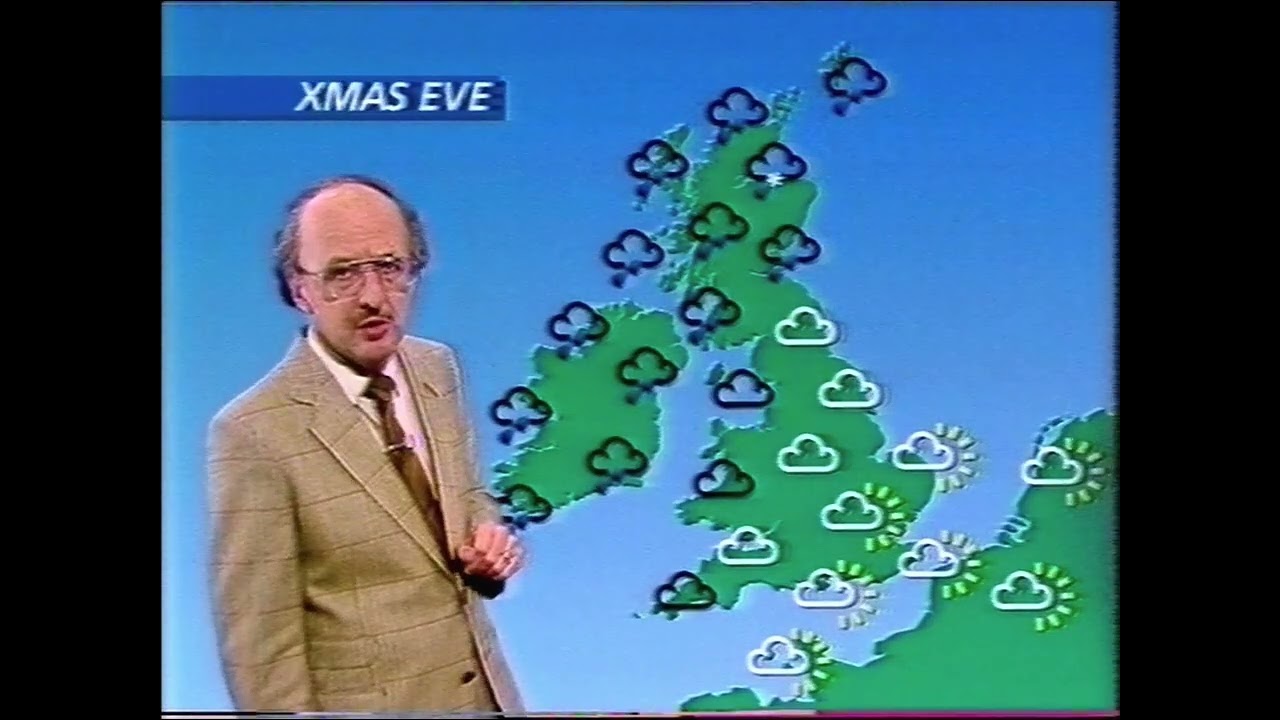 BBC 2 Closedown on Tuesday 23rd December 1986 with David Miles