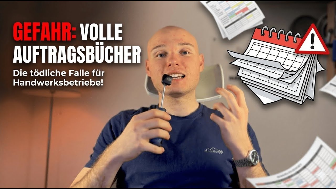 Volle Auftragsbücher, aber Chaos im Handwerksetrieb? Das ist der wahre Grund
