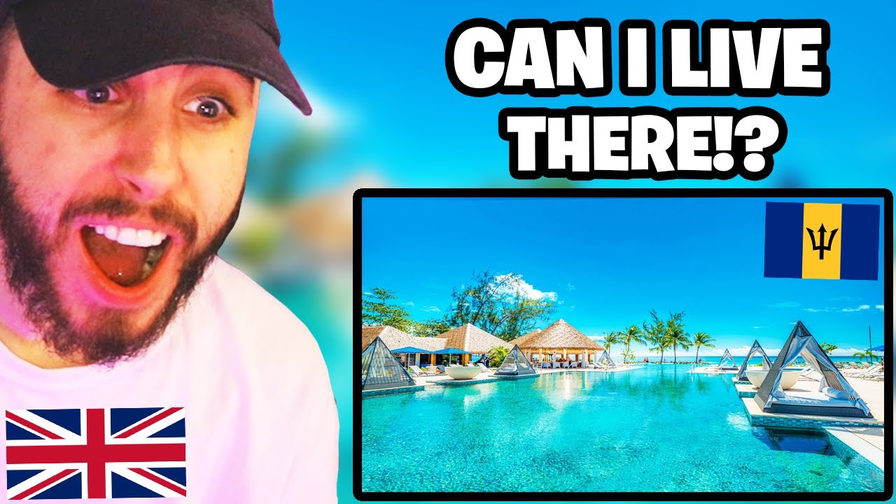 British Guy's Reacting to Barbados... Geography Now!