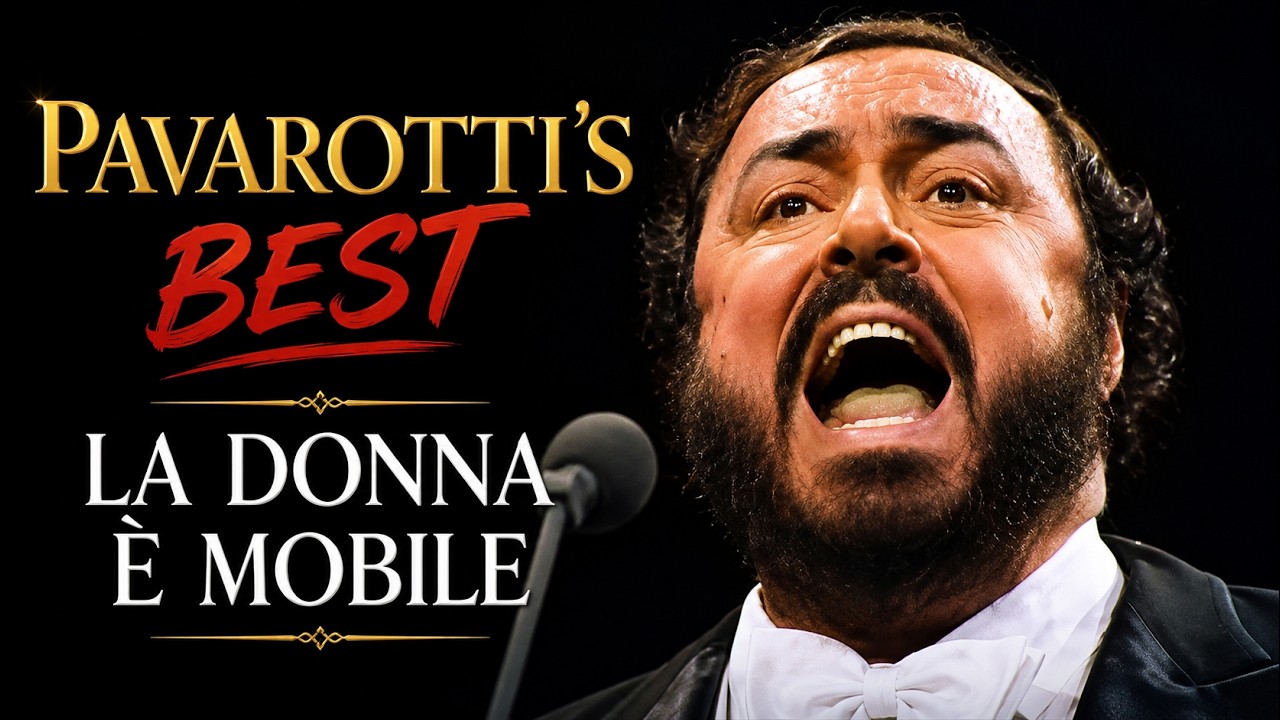 Luciano Pavarotti. 1987. La donna è mobile. Madison Square Garden. New York