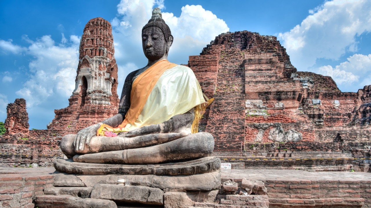 Ayutthaya Ruins 🇹🇭 | Thailand’s Lost Ancient Capital (No Talking)