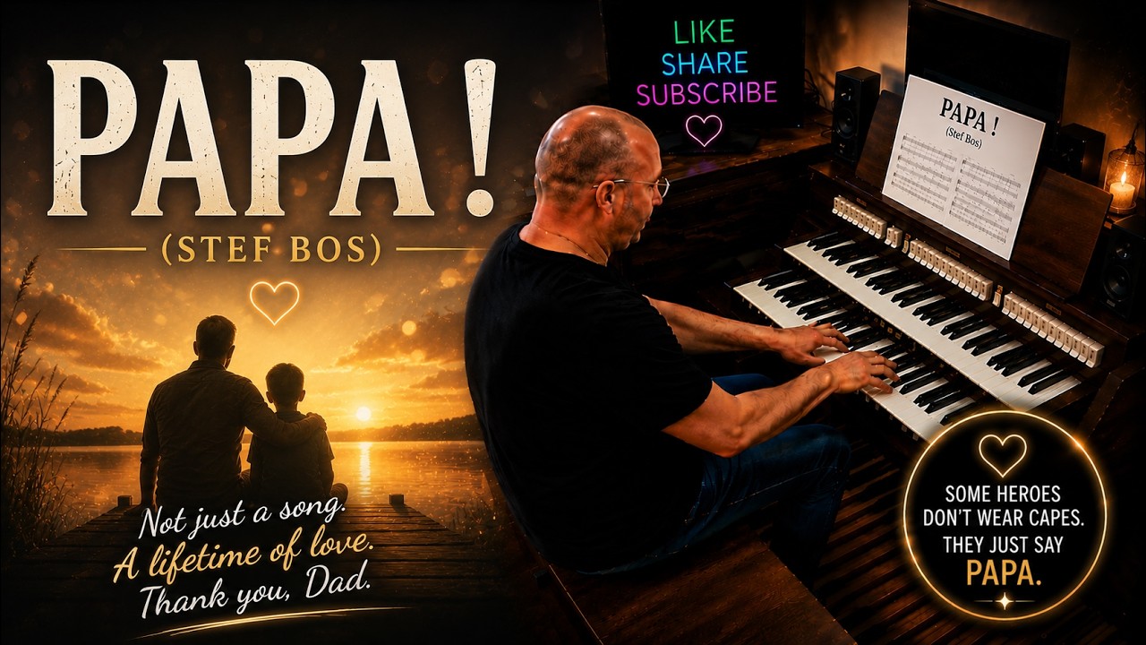 PIPE ORGAN COVER: PAPA ! (Stef Bos) 💞by Martijn Koetsier