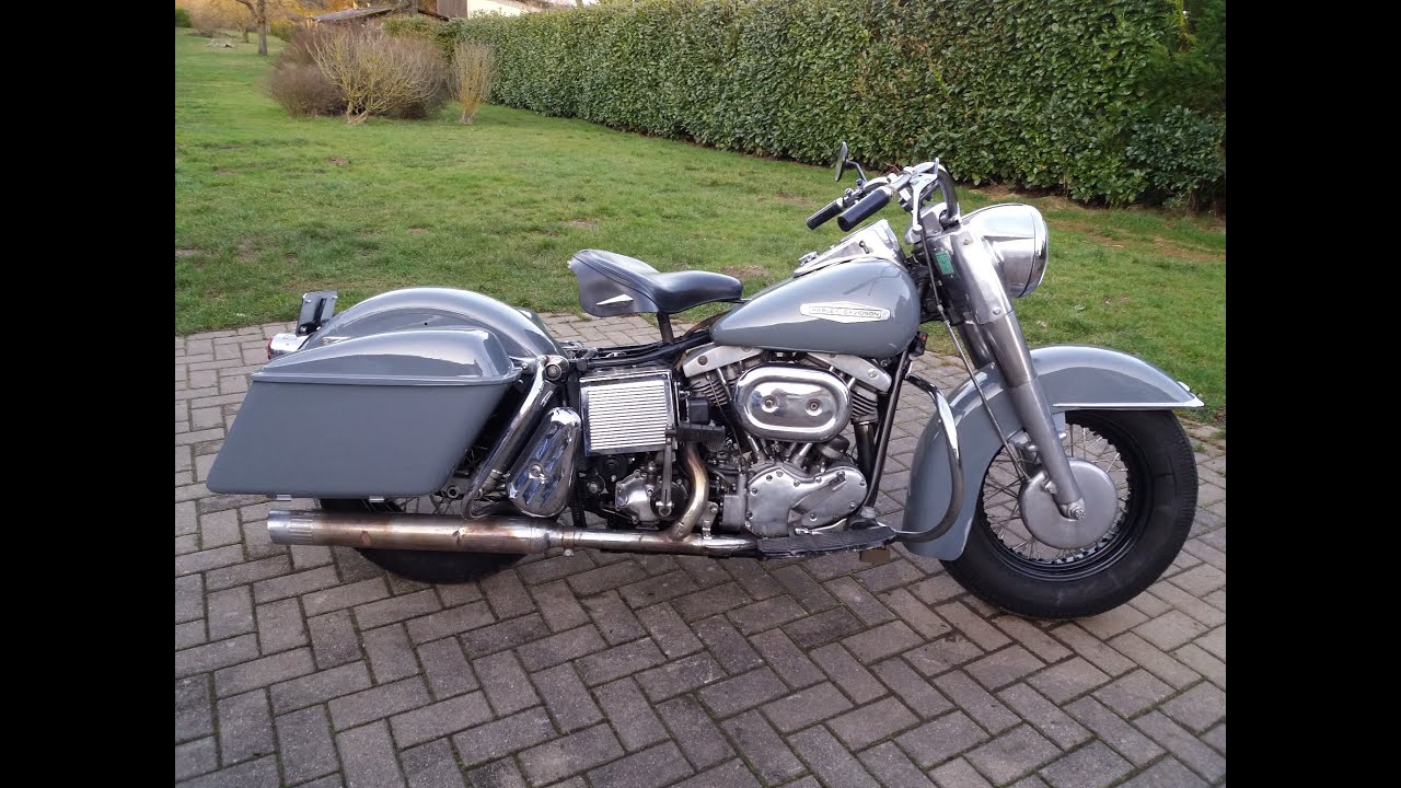 Harley Davidson Early Shovel Hand Shift 1968