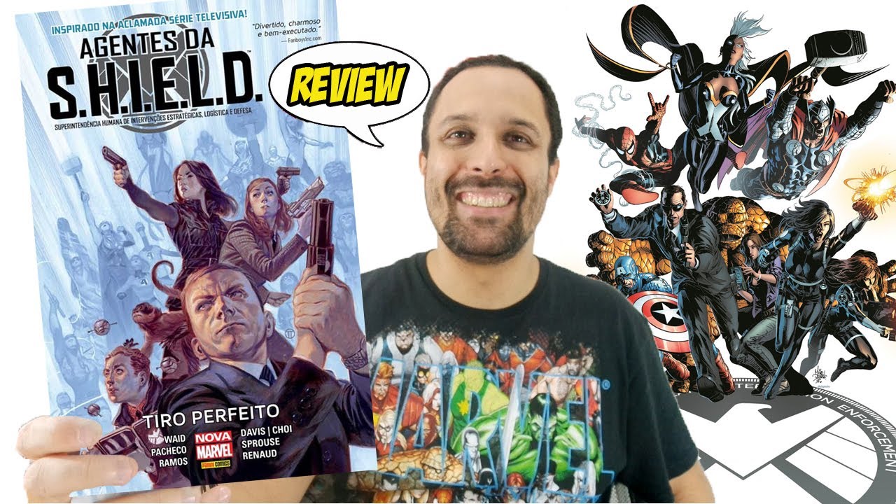 Agentes da SHIELD - Tiro Perfeito - Nova Marvel [Review] Quadrinhos Comics Hqs Série de TV