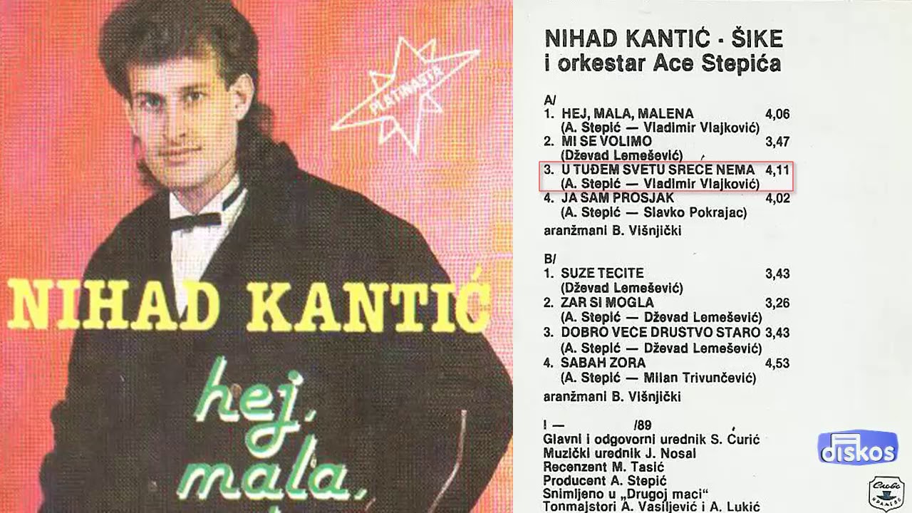 Nihad Kantic Sike - Hej, mala, malena - (Audio 1989) - CEO ALBUM