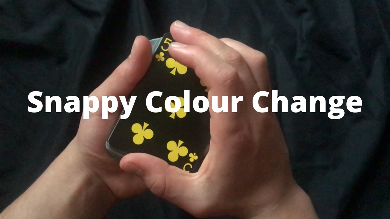 Snappy Colour Change Tutorial