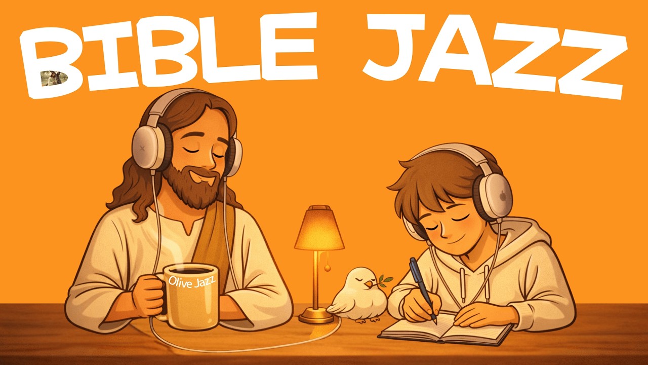 Coffee with Jesus ☕ New Testament Letters Jazz for Work & Study
