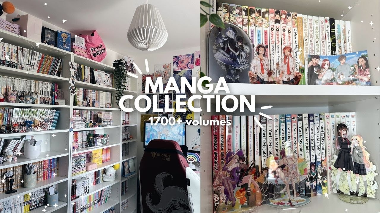Тур по коллекции манги 2025 🌸 все мои GL и BL ⋆˚✿˖°