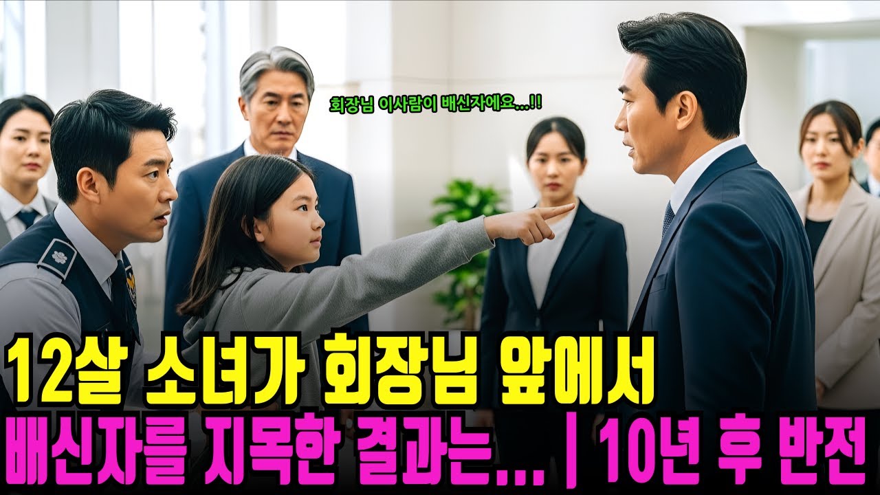 회장님 옆에 배신자가 있어요