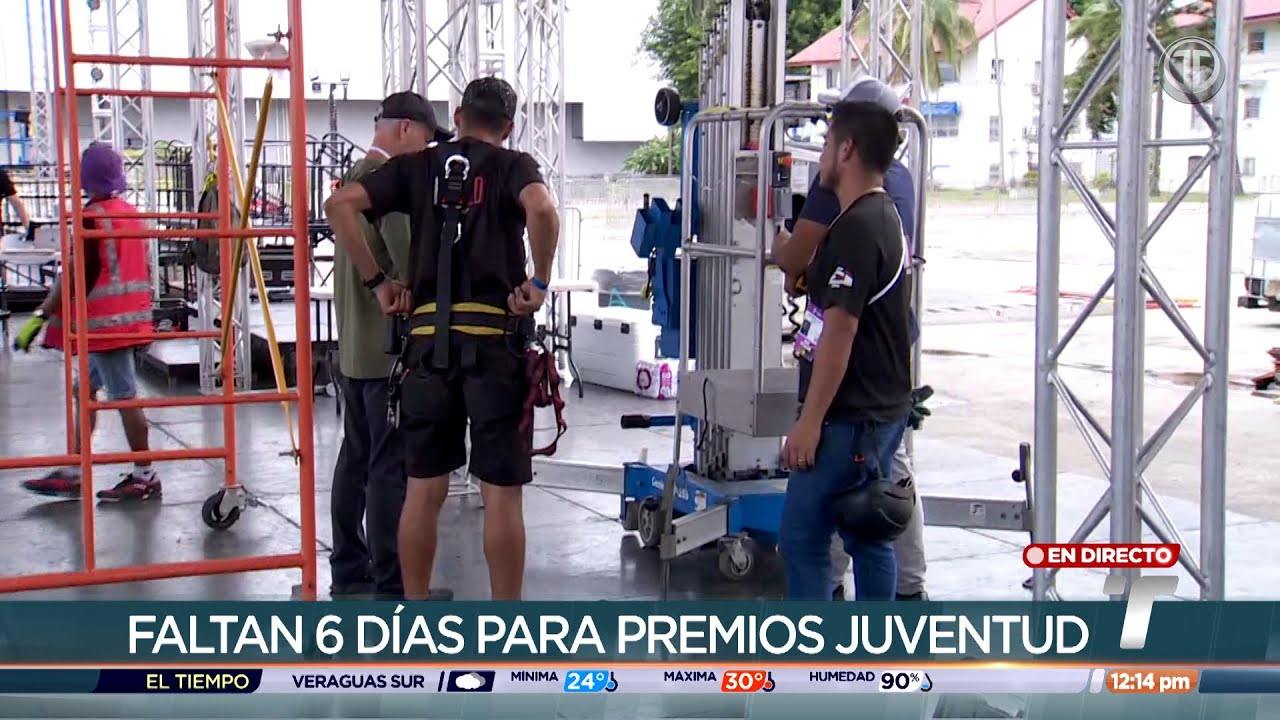 Premios Juventud: Avanzan preparativos en el Centro de Convenciones Figali