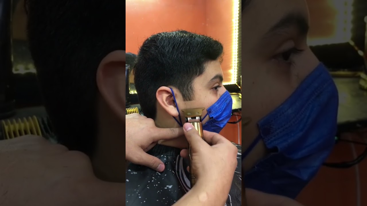 Cerquillo / patilla #tutorial #barber #fade #fadehaircut #haircut #barberlife #fadehair #hair