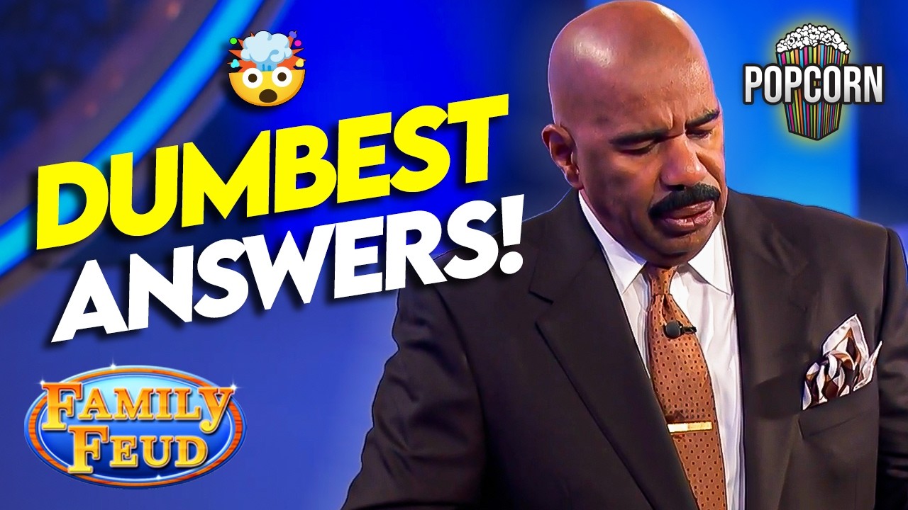 DUMBEST Answers That BROKE Steve Harvey! | Family Feud