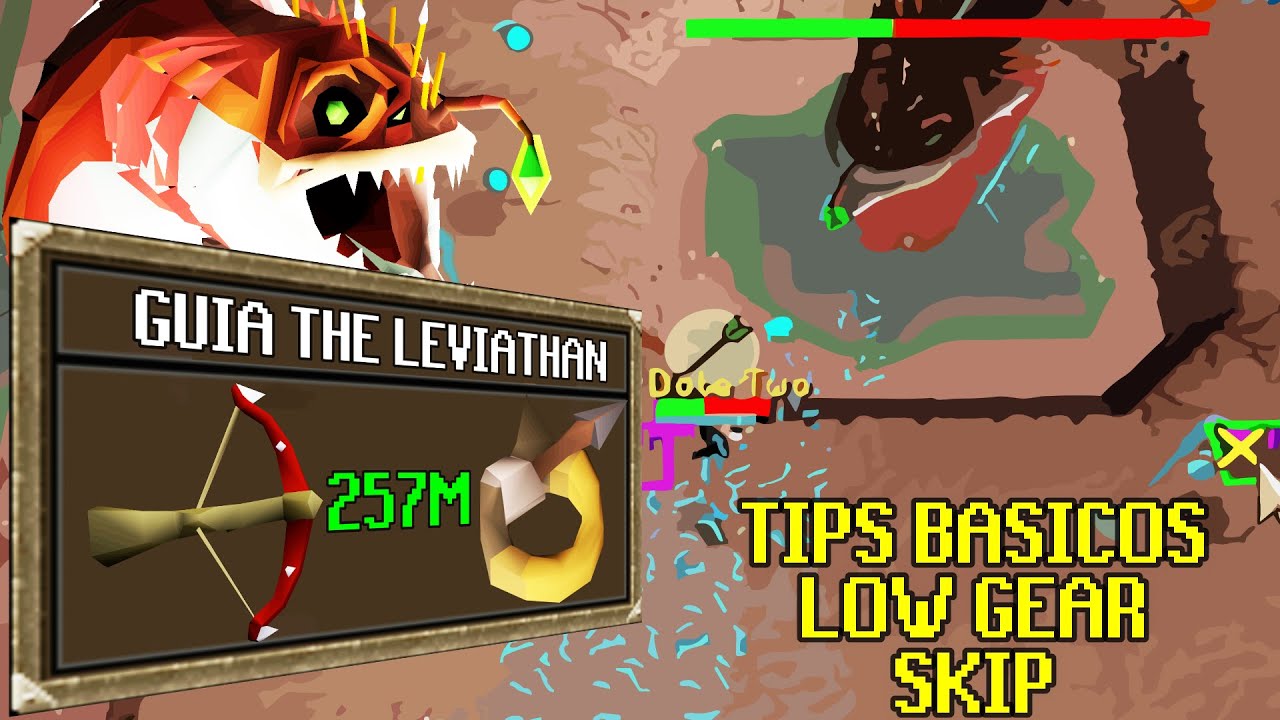 Guía The Leviathan En ESPAÑOL DT2 | CON DRAGON CROSSBOW | COMO HACER EL SKIP | 257M [OSRS]