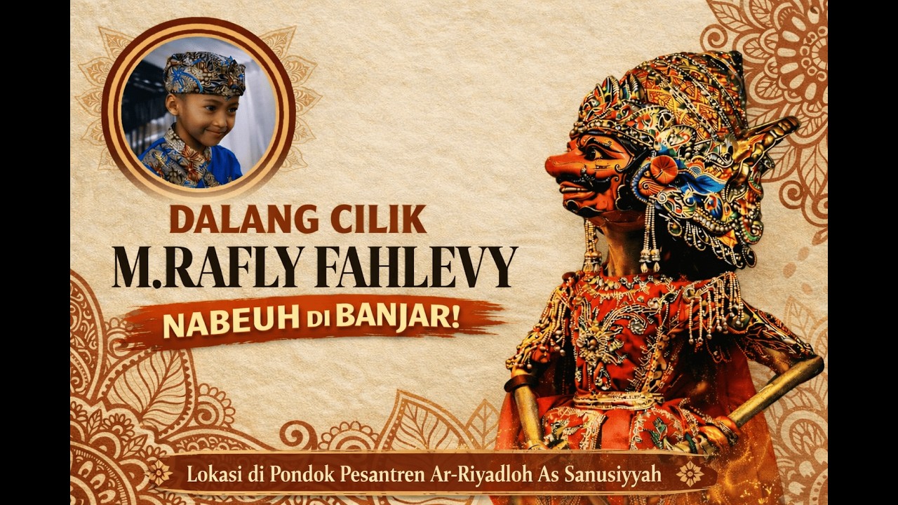 KESERUAN DALANG CILIK PERTAMA KALI NABEUH DI LUAR KOTA - Pujaran Putu Giri Harja 2