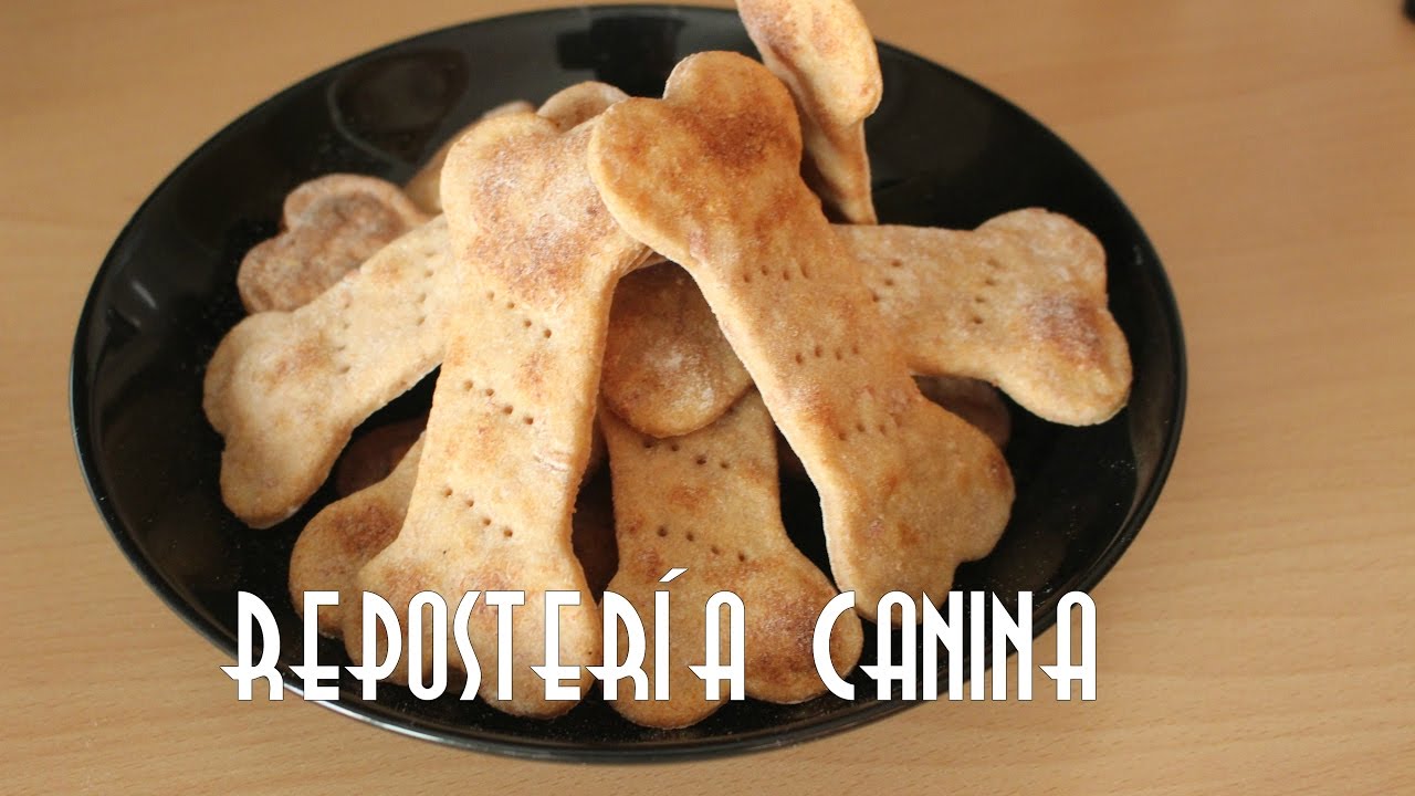 Galletas para perros de pollo y plátano // Repostería canina