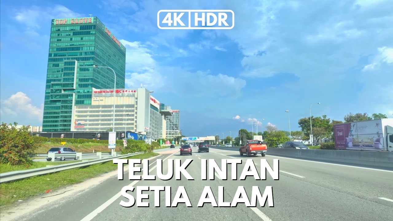4K-HDR | TELUK INTAN | SETIA ALAM | WCE HIGHWAY | ESCAPE FROM PLUS | WEEKEND ESCAPE