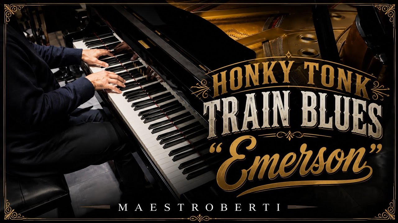 Emerson, honky tonk train blues piano