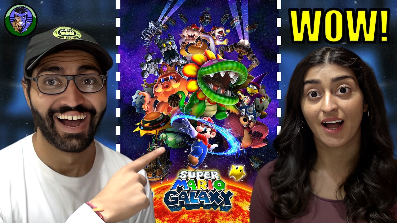Super Mario Galaxy Super Bowl Teaser Reaction