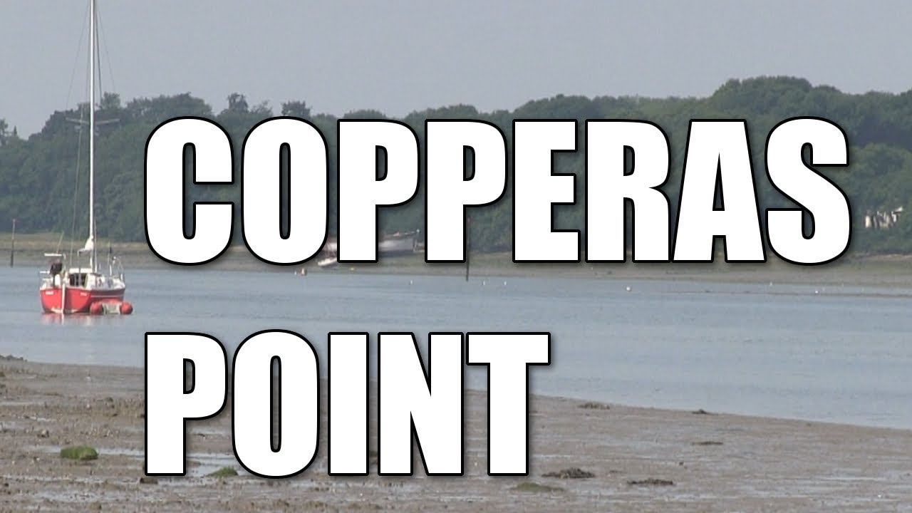 Copperas Point - Chichester Harbour beach fishing mark, West Sussex, South Coast, England, Britain