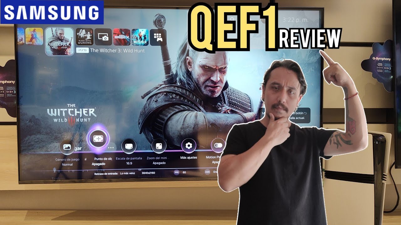 Samsung QEF1 grata sorpresa! Smart tv 4k Qled