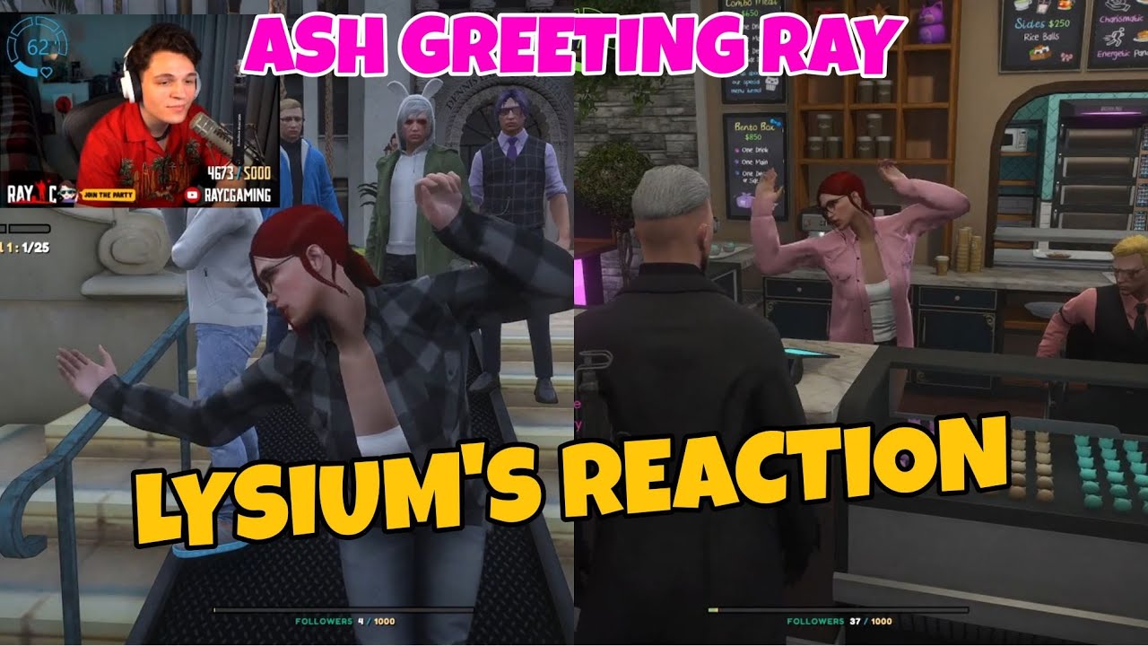 Lysium/Benji reacts to petty Ash Ketchup | GTA RP NoPixel 3.0
