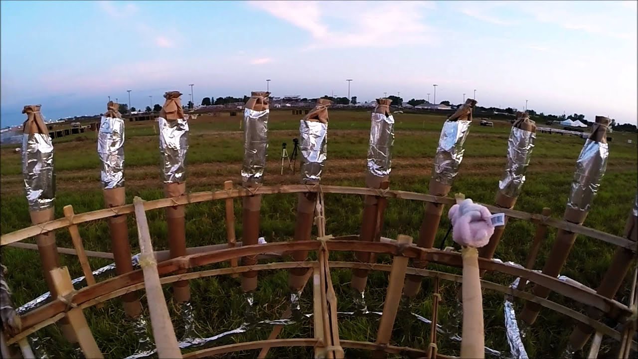 GoPro Girandola -  Flying Horizontal Firework Wheel - GoPro Only Footage