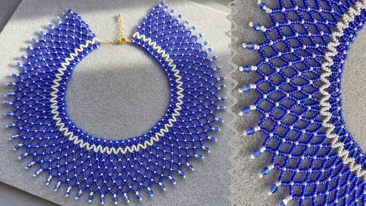 Як сплести МЕРЕЖИВНУ СИЛЯНКУ З БІСЕРУ. Майстер-клас 💎