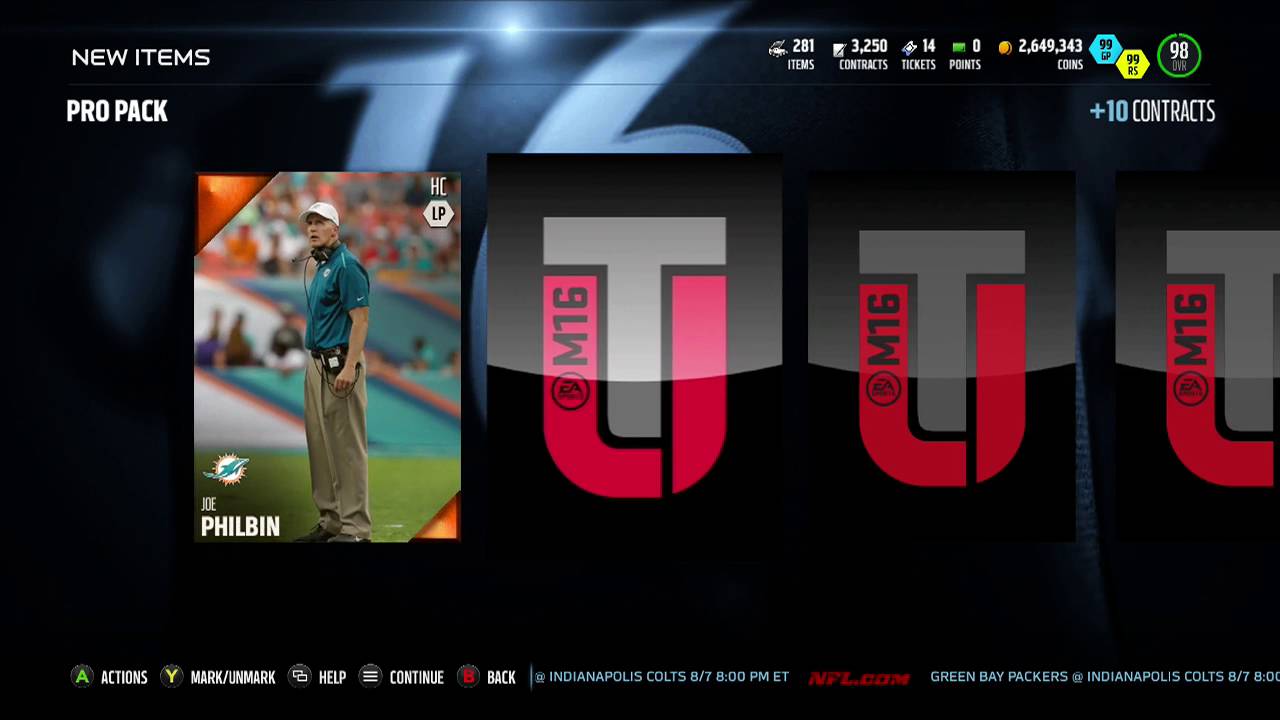 Madden 2016: Ronnie Lott Golden Ticket Pull