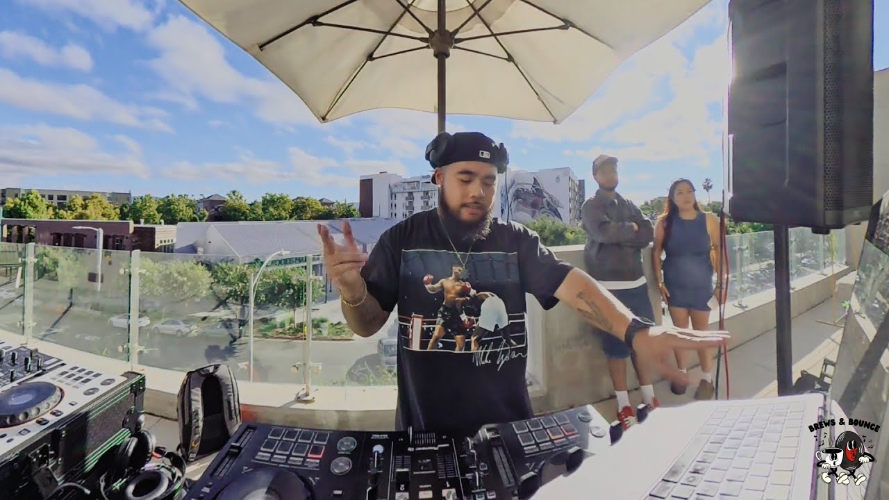 A live DJ set on a rooftop in San Jose, CA | XJEEZY | Hip-Hop, R&B, Edits