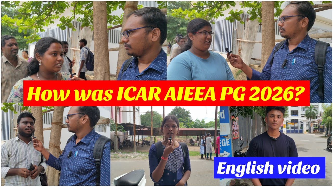 How was ICAR AIEEA PG 2026? Review | Toughness level