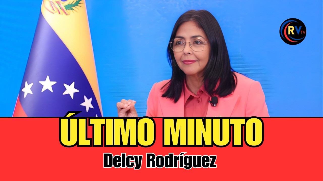 ⁣⁣⁣✅ EN VIVO: DELCY RODRÍGUEZ / actividad presidencial