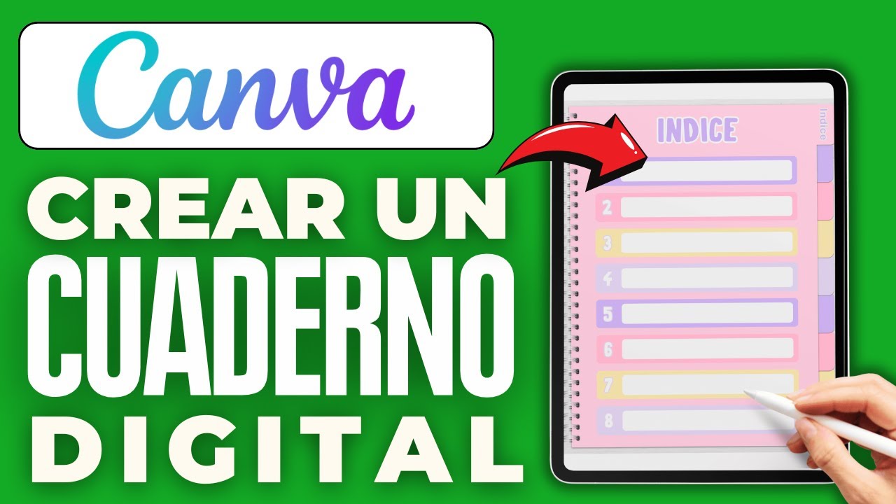 Como Crear Un Cuaderno Digital En Canva (2025)