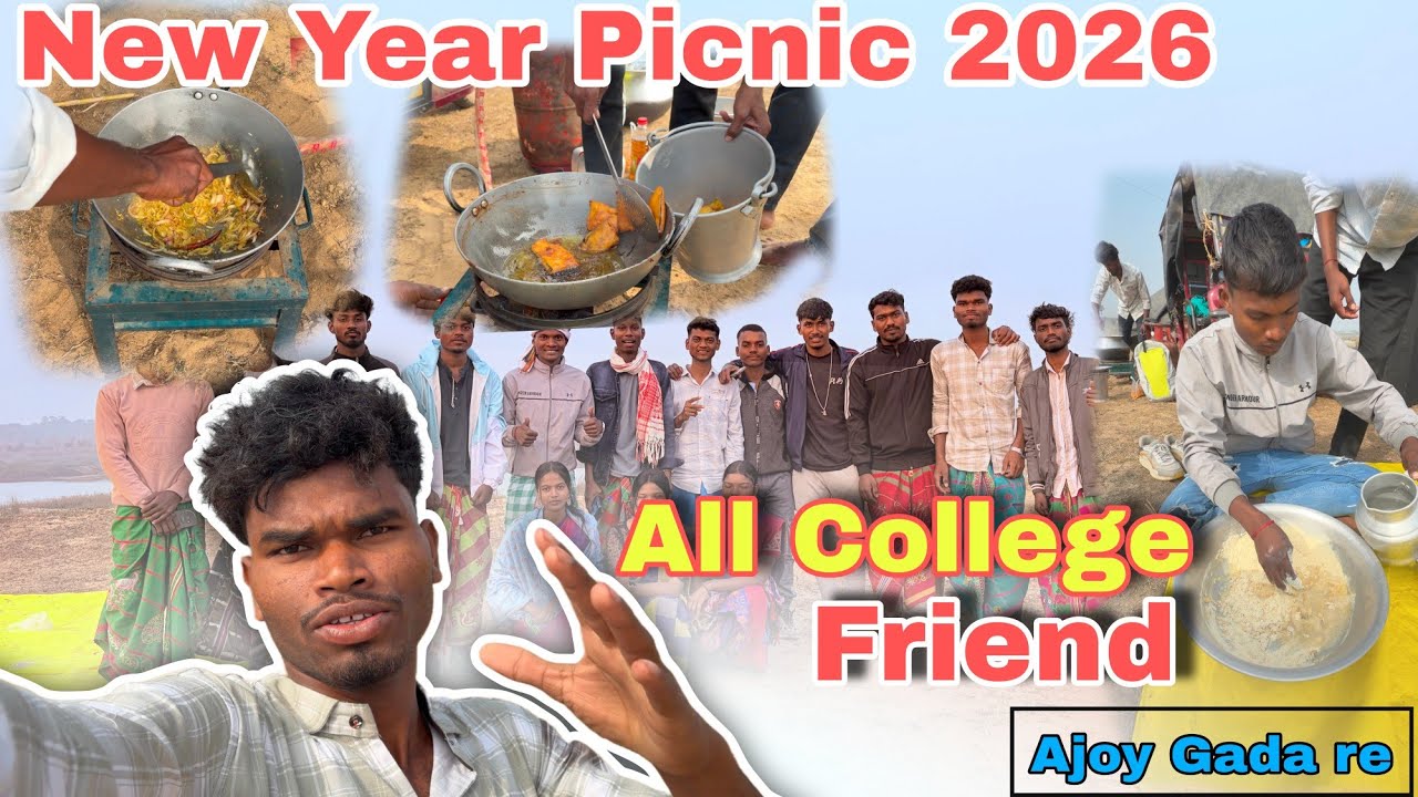 New Year Picnic gatiku 😃//Santali vlog Video 2026//@NETARGIDRA 