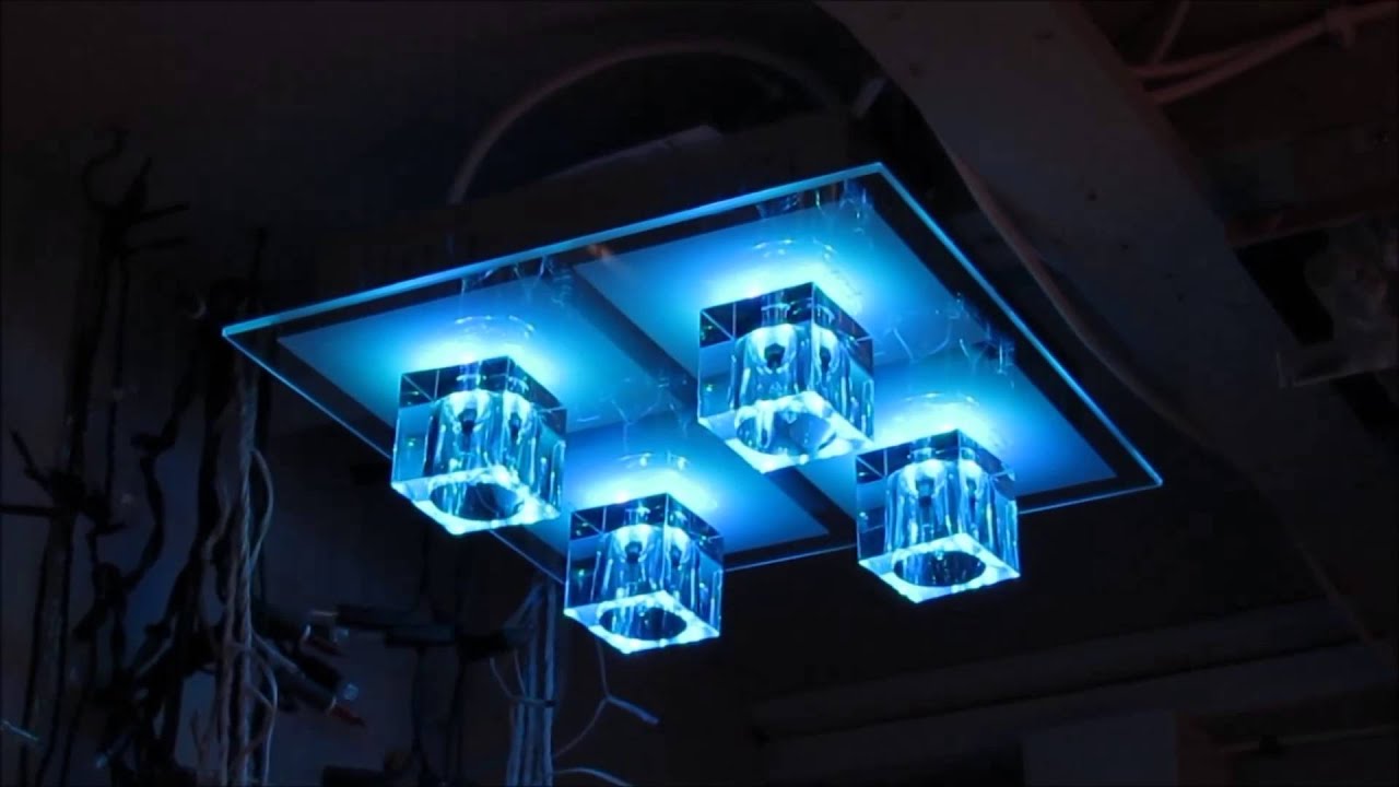 4 Light LED Flush Ceiling Fitting Leuchten Direkt 50285-17 - Lampwise