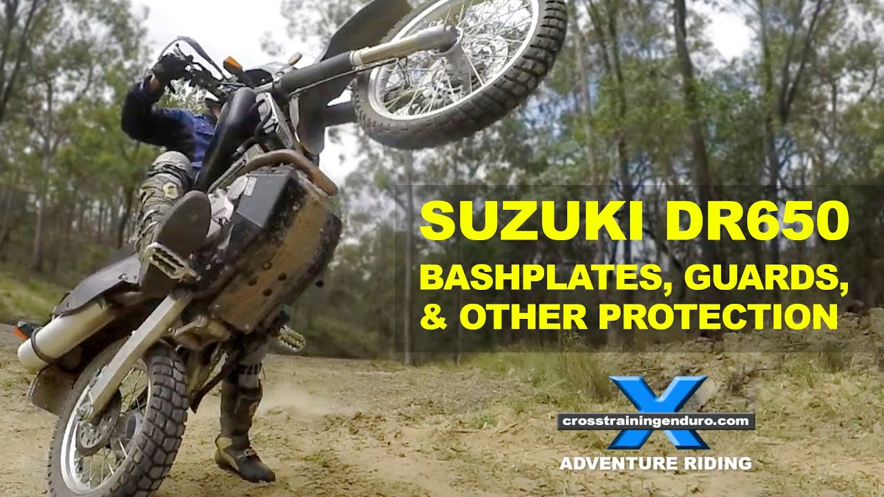 Проект DR650: защитные пластины, щитки и защита︱Приключение Cross Training