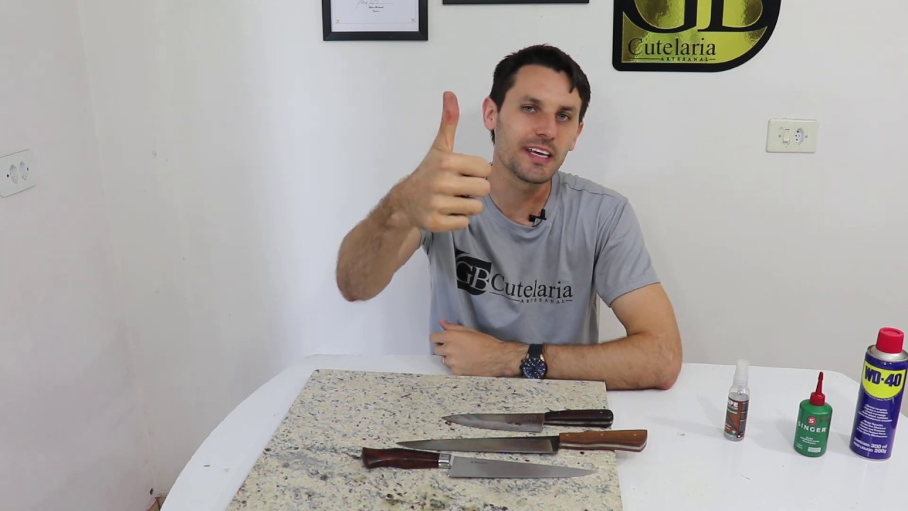 Oxidação e Ferrugem em facas. O que fazer?