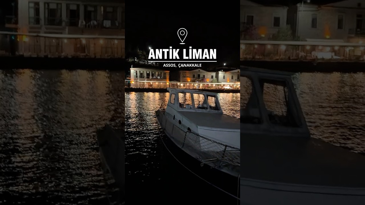 Assos Antik Liman&rsquo;da Kısa Bir Gezi 🌊🏛️